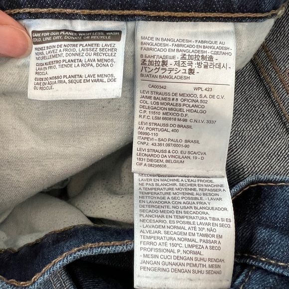 LEVI’S 511 Jean short cut offs Sz 34 - great condition. - Picture 7 of 10